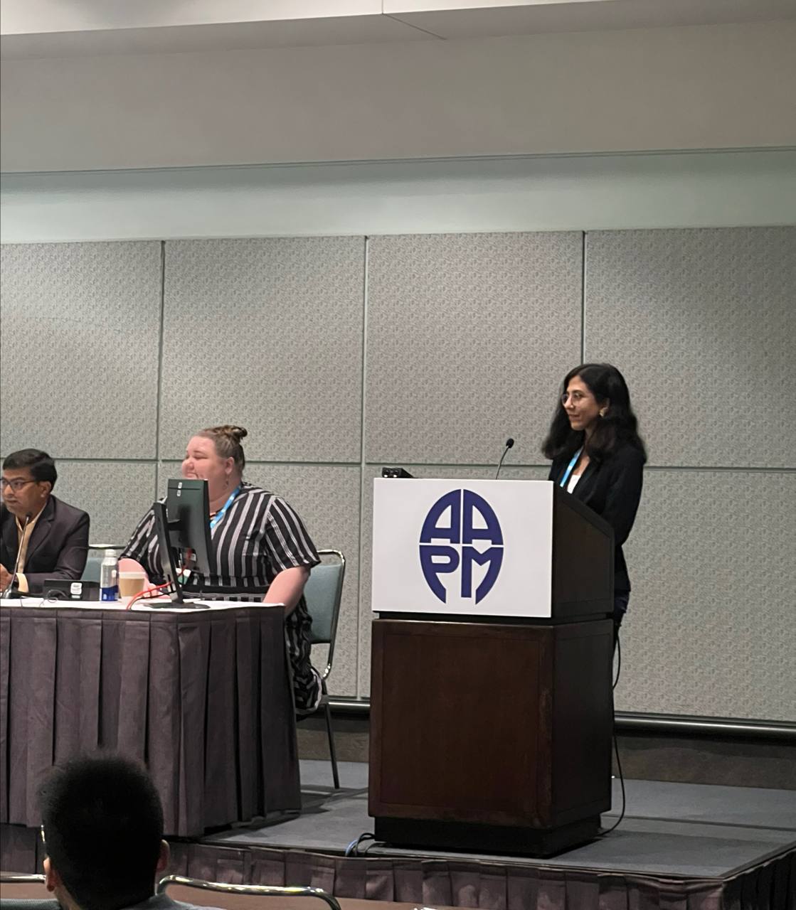 AAPM oral presentation