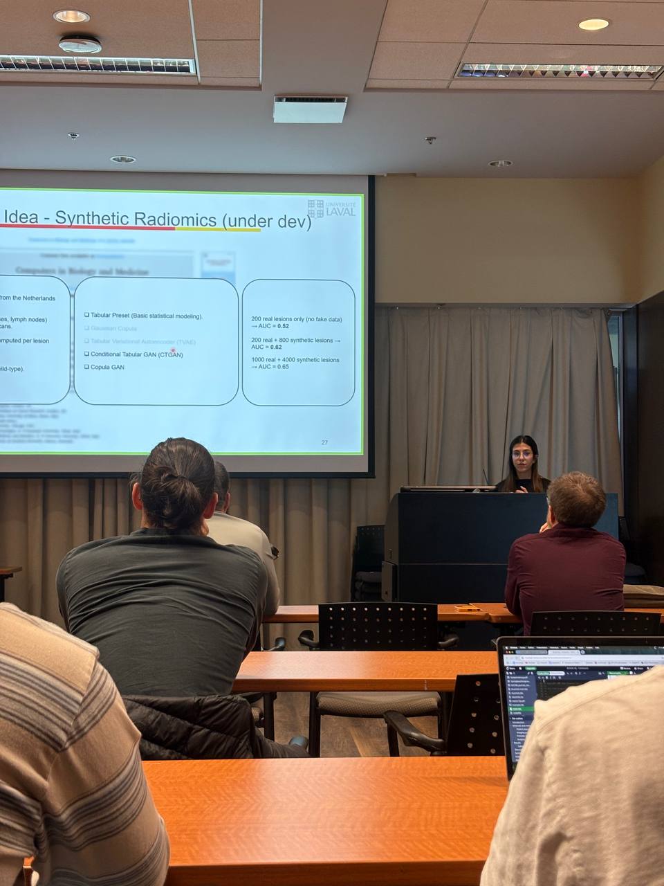 MSc thesis defence